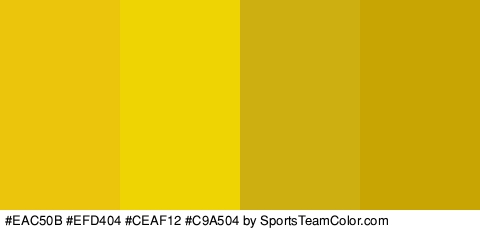 #EAC50B #EFD404 #CEAF12 #C9A504 Colors