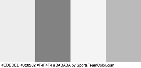 #EDEDED #828282 #F4F4F4 #BABABA Colors