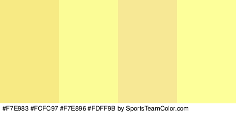 #F7E983 #FCFC97 #F7E896 #FDFF9B Colors