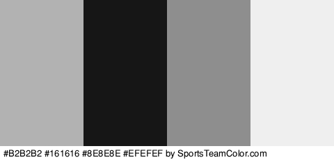 #B2B2B2 #161616 #8E8E8E #EFEFEF Colors