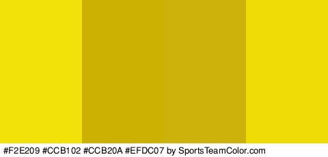 #F2E209 #CCB102 #CCB20A #EFDC07 Colors