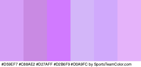 #D59EF7 #C88AE2 #D27AFF #D2B6F9 #D0A9FC #E4B3F9 Colors