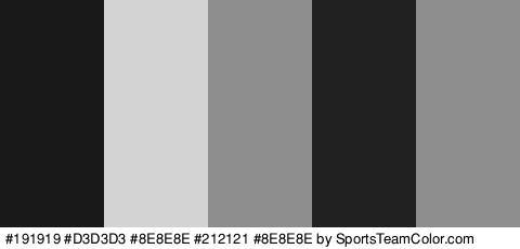 #191919 #D3D3D3 #8E8E8E #212121 #8E8E8E Colors