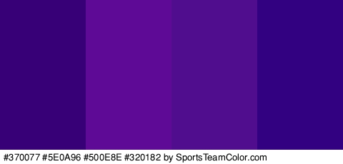 #370077 #5E0A96 #500E8E #320182 Colors