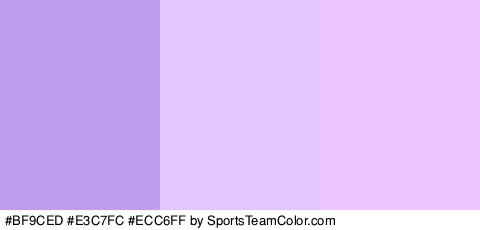 #BF9CED #E3C7FC #ECC6FF Colors