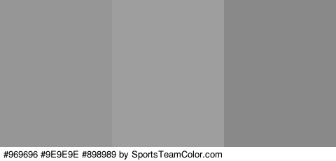 #969696 #9E9E9E #898989 Colors