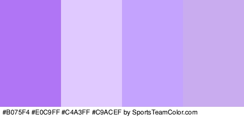 #B075F4 #E0C9FF #C4A3FF #C9ACEF Colors