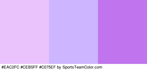 #EAC2FC #CEB5FF #C075EF Colors