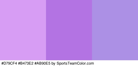 #D79CF4 #B473E2 #AB90E5 Colors