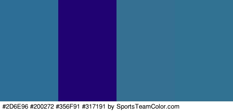 #2D6E96 #200272 #356F91 #317191 Colors