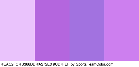 #EAC2FC #B366DD #A272E0 #CD7FEF Colors