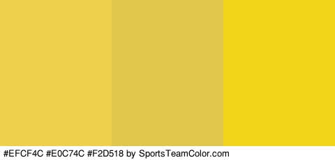 #EFCF4C #E0C74C #F2D518 Colors