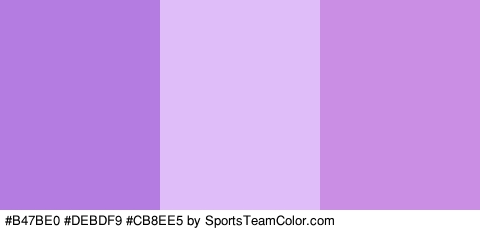 #B47BE0 #DEBDF9 #CB8EE5 Colors