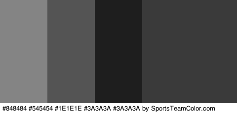 #848484 #545454 #1E1E1E #3A3A3A #3A3A3A Colors