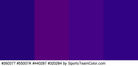 #260377 #55007A #440287 #320284 Colors