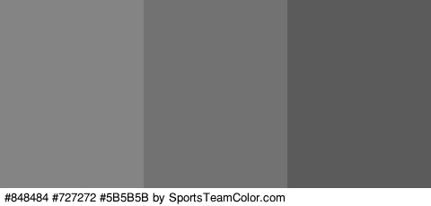 #848484 #727272 #5B5B5B Colors