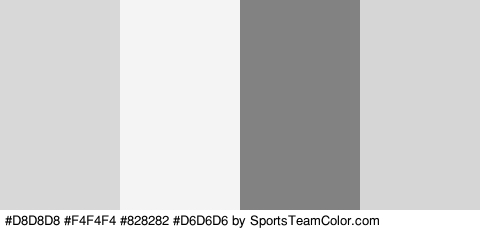 #D8D8D8 #F4F4F4 #828282 #D6D6D6 Colors