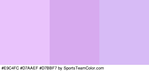 #E9C4FC #D7AAEF #D7BBF7 Colors