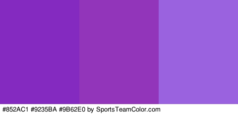 #852AC1 #9235BA #9B62E0 Colors