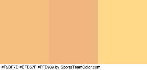 #F2BF7D #EFB57F #FFD989 Colors