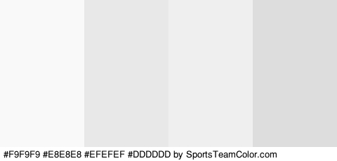 #F9F9F9 #E8E8E8 #EFEFEF #DDDDDD Colors