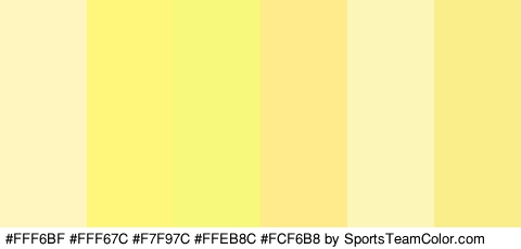 #FFF6BF #FFF67C #F7F97C #FFEB8C #FCF6B8 #F9EE89 Colors