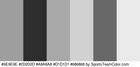 #9E9E9E #2D2D2D #A8A8A8 #D1D1D1 #686868 #EAEAEA Colors