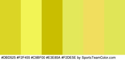 #DBD525 #F2F455 #C9BF00 #E3E85A #F2DE5E #E0E557 Colors