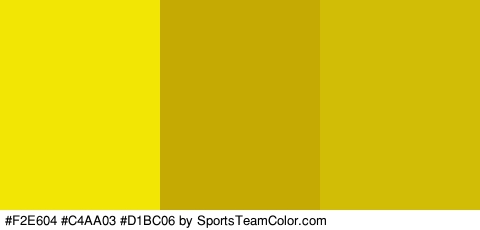 #F2E604 #C4AA03 #D1BC06 Colors