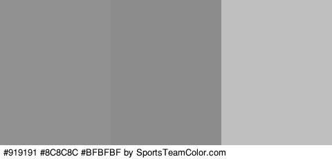 #919191 #8C8C8C #BFBFBF Colors