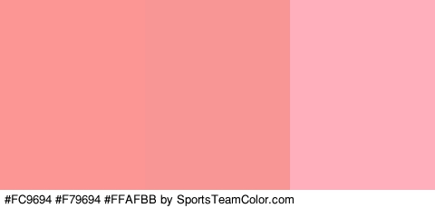 #FC9694 #F79694 #FFAFBB Colors