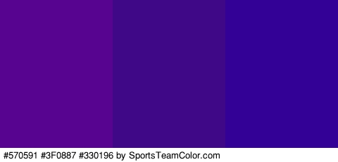 #570591 #3F0887 #330196 Colors