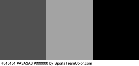 #515151 #A3A3A3 #000000 Colors