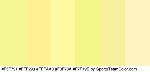 #F5F791 #FFF293 #FFFAA0 #F3F78A #F7F19E #FFF2BF Colors