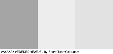 #A5A5A5 #EDEDED #E2E2E2 Colors