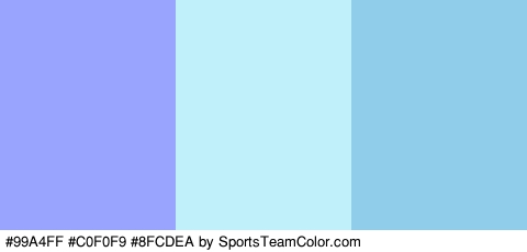 #99A4FF #C0F0F9 #8FCDEA Colors