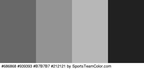 #686868 #939393 #B7B7B7 #212121 Colors