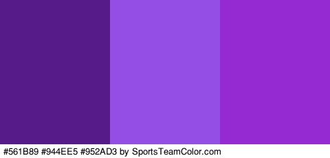 #561B89 #944EE5 #952AD3 Colors