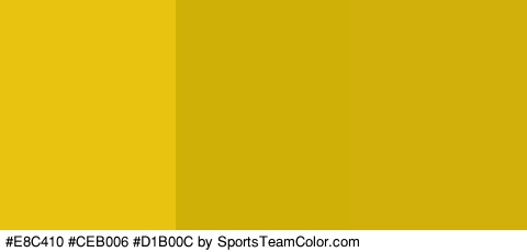 #E8C410 #CEB006 #D1B00C Colors