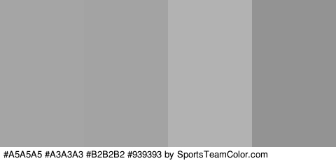 #A5A5A5 #A3A3A3 #B2B2B2 #939393 Colors