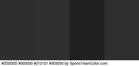 #2D2D2D #303030 #212121 #303030 Colors