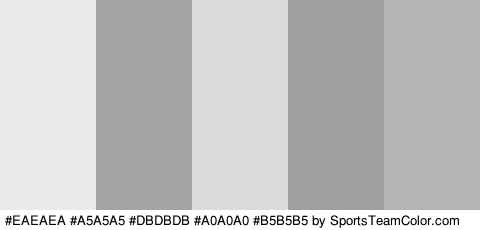 #EAEAEA #A5A5A5 #DBDBDB #A0A0A0 #B5B5B5 Colors