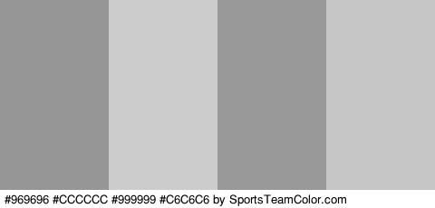 #969696 #CCCCCC #999999 #C6C6C6 Colors