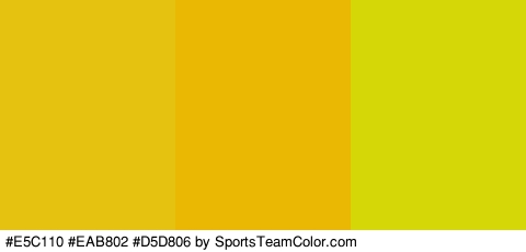 #E5C110 #EAB802 #D5D806 Colors