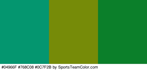 #04966F #768C08 #0C7F2B Colors