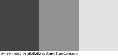 #444444 #919191 #E2E2E2 Colors