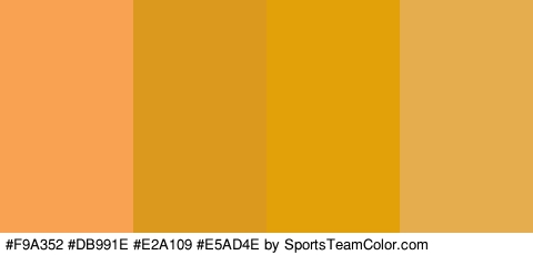 #F9A352 #DB991E #E2A109 #E5AD4E Colors