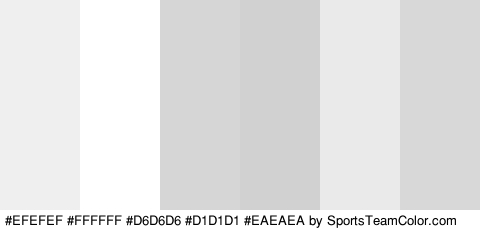 #EFEFEF #FFFFFF #D6D6D6 #D1D1D1 #EAEAEA #D8D8D8 Colors