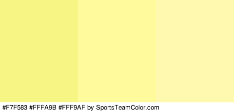 #F7F583 #FFFA9B #FFF9AF Colors