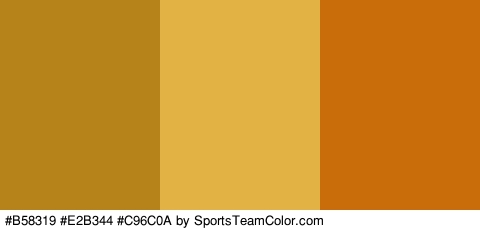 #B58319 #E2B344 #C96C0A Colors